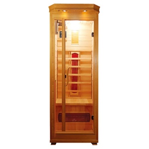 OEM chào đón thương mại phòng tắm hơi hồng ngoại cho phòng tập thể dục phòng tắm hơi hồng ngoại tùy chỉnh với cửa kính dẫn hiển thị - Product Image 2