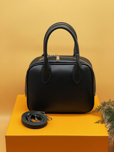 Bolso de mano para mujer, de piel sintética, con cremallera, color liso, para uso diario, exterior, negro, marrón, beige - Product Image 4