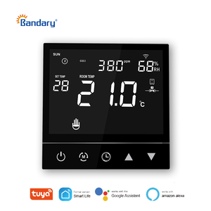 Thermostat de chaudière à gaz 16A, <span class=keywords><strong>chauffe</strong></span>-<span class=keywords><strong>eau</strong></span>, chauffage électrique, thermostat intelligent Tuya pour chauffage au sol, thermostat d'ambiance <span class=keywords><strong>WIFI</strong></span> pour le chauffage - Product Image 6