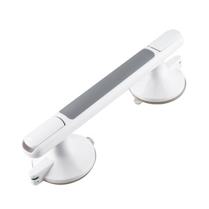 Barre d'appui antidérapante à ventouse pour salle de bain, capacité de charge de 55 lb, en ABS, pour la sécurité des personnes âgées - Product Image 1