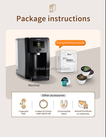 Máquina eléctrica 3 en 1 para café y té, dispensador instantáneo de agua caliente y caliente sin instalación, aprobado por la CE