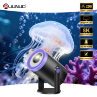 Projecteur Android LCD 4K Turn 1, projecteur de jeu, home cinéma, 200 ANSI Lumen, HY300 Pro 4K, écran miroir, H713 H723 T950S, Proyector