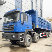 Самосвал Shacman 8X4 F3000 с автоматической коробкой передач, двигателем Weichai, новый, для тяжелых условий эксплуатации, 380-450 л.с., дизель Евро 2/3/4, левый руль