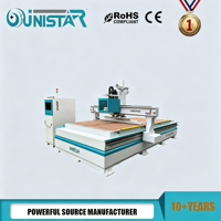 Routeur CNC industriel ATC à changement d'outil automatique, machine de découpe et de gravure CNC pour le bois, pour la production de meubles