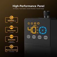Ponceuse à ongles portable 75w poignée muette 40000 tr/min perceuse à ongles électrique en forme de coeur sans brosse