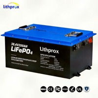 Batteria Industriale LiFePO4 per Carrelli Elevatori 38.4V 200AH, Alta Densità Energetica, Certificata CE RoHS UN38.3 per OEM ODM