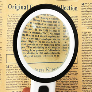 Xách tay 30x chiếu sáng LED Kính hiển vi nhựa và đồng thau cầm tay đọc Viện trợ cho người cao niên sửa chữa đồ trang sức công cụ - Product Image 2