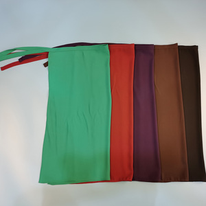 Vente chaude de haute qualité pas cher prix crêpe mousseline de soie Hijab avec mousseline de soie <span class=keywords><strong>voile</strong></span> visage couverture vêtements arabe islamique écharpe - Product Image 6
