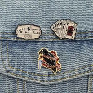 เข็มกลัดโล<span class=keywords><strong>ห</strong></span>ะสังกะสีอัลลอยรูปกุหลาบสีแดงรูปอีกาจำนวน6ชิ้นเข็มกลัดน่ารักสำ<span class=keywords><strong>ห</strong></span>รับเป็นของขวัญ - Product Image 3