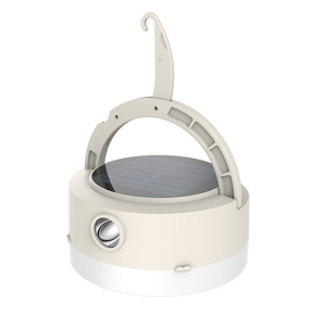 Linterna de Camping Solar con Luz LED, Lámpara de Emergencia para Exteriores con Gancho para Montaje en Pared, 25000 Horas de Duración - Product Image 1