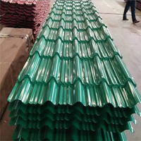 ASTM DIN Zinkdachplatten Farbbeschichtetes Verzinktes Eisen Stahl PPGI Wellblech Vorlackierte Dachplatten