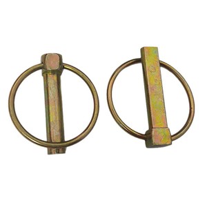 Épingles de sécurité à anneau de traction Q195 en acier au carbone, acier à ressort, plaqué couleur, grade A, niveau 4.8, pour l'industrie de la construction, usage général - Product Image 2