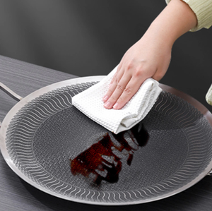 Plats à four plats en <span class=keywords><strong>acier</strong></span> inoxydable à trois couches antiadhésifs en nid d'abeille avec revêtement anti-rayures <span class=keywords><strong>pour</strong></span> la cuisine à domicile - Product Image 5