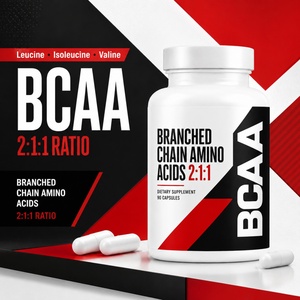 Private Label Pre Workout Protein Food Grade EAA Blend Electrolytes <b>Monohydrate</b> <b>Creatine</b> BCAA Capsules Natural Low Carb 10-19g - Product Image 3