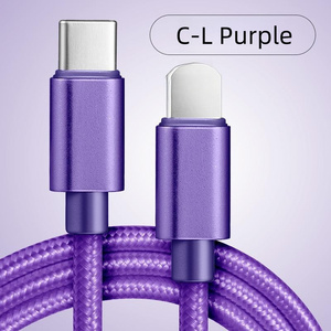 Câble de charge rapide pour voiture de type C vers L PD27W 1M <span class=keywords><strong>2m</strong></span> 3M en gros, adapté au chargeur de téléphone portable, câble de charge pour <span class=keywords><strong>iPhone</strong></span> - Product Image 2