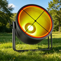 Éclairage de scène pour événements, concerts, discothèques, DJ, avec rétroéclairage matriciel LED RGBW DMX512, effet halo, effet de poursuite, blanc chaud rétro et coloré