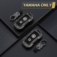 Nouvelle housse de clé de voiture en alliage de Zinc pour Yamaha Nmax 2021/2022 NVX NVX155 XMAX XMAX300 QBIX AEROX JAUNS 2018 2019 accessoires de voiture