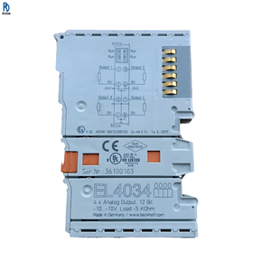 Module de sortie analogique EL4034, module d'automatisation industrielle, 4 canaux, 12 bits, module de contrôle industriel, module d'extension PLC - Product Image 1