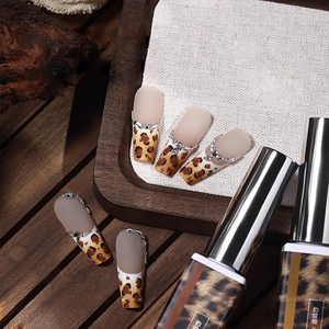 AILANUO Esmalte de Uñas en Gel con Estampado de Leopardo de 3 Colores, Base de Esmalte de Uñas en Gel con Cordón, Sin Hema, Gel UV Vegano - Product Image 3