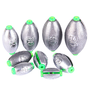 Piombi a Pressione a Cambio Rapido con Anima in Plastica Morbida Rimovibile, Anti-Agrippamento, in Piombo Ecologico, per la Pesca Fluviale di Snapper e Pesce Gatto - Product Image 1