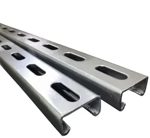 Hot Sale High Quality Good Price Q235B Standard C Channel / 41*41 Galvanized C Channel/carbon Steel C Channel