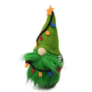 Gnomo Natalizio <span class=keywords><strong>in</strong></span> <span class=keywords><strong>Feltro</strong></span> Verde Gonk da 24 cm, Decorazione Vintage per le Feste di Natale 2026, Regalo di Natale - Product Image 3