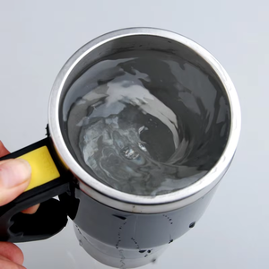 Taza de Café Eléctrica de Viaje para Oficina, 11 oz, con Autoagitación Magnética, de Acero Inoxidable 304, <span class=keywords><strong>Aislada</strong></span> al Vacío, con Logotipo Personalizado - Product Image 3