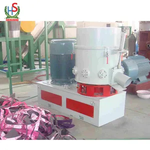 Film PET fiber recycle plastic machine agglomerator machine