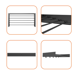Prix de gros Maison Métal Pliable Cintre Sèche-<span class=keywords><strong>linge</strong></span> Balcon Extérieur Robuste Mural Séchoir à <span class=keywords><strong>linge</strong></span> - Product Image 3