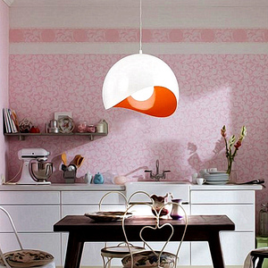 Lámpara decorativa de sombra, Bombilla E27, lámpara colgante colorida para iluminación del hogar - Product Image 4