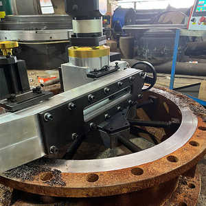 E-Work WFS-1000 Automatic Industrial Flange Face Processing Machine Motor 160-1000mm Flange <b>Range</b> 1kW Power 1 Year - Product Image 2