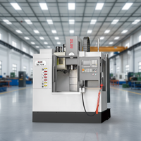 Mini-fraiseuse CNC VMC 16T avec magazine d'outils et guides linéaires
