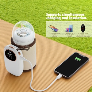 Calentador de leche de viaje de calentamiento rápido de 18W 8000mAh utilizable a largo plazo para bebés y adultos que mantienen la leche caliente en todas partes - Product Image 5