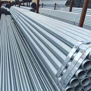 Q195ชุบสังกะสีแบบจุ่มร้อน Q235 Q345ท่อกลม A500 A53จาก Shandong ผู้ผลิต - Product Image 5