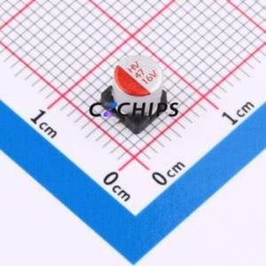 Condensateur solide HV1C476M0505PZ SMD, D5xL5.8mm (Capacité : 47uF) (Précision : 20%) Tension nominale : 16V - Product Image 1