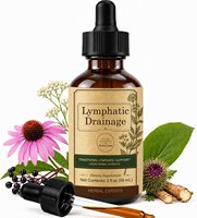 Gouttes Herbales de Drainage Lymphatique 9-en-1, Extrait Botanique Liquide, Sans Alcool, Végétalien, OEM, Marque Privée