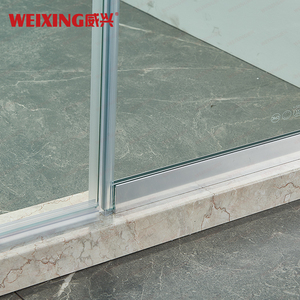 Cửa tắm kính cường lực khung không viền bản lề thép không gỉ mạ crôm hiện đại, xuất xưởng trực tiếp - Product Image 6