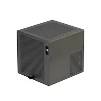 Casing NAS 4 Bay Hot Swap, Mendukung Motherboard ITX MATX, PSU SFX, 2 Slot PCIe untuk Server Rumah