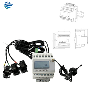 Nhà máy sản xuất 80a-300a Din Rail 3 pha Power <span class=keywords><strong>Meter</strong></span> hỗ trợ wif Lora 4 gam thông tin liên lạc cho các tòa nhà từ xa trực tuyến năng lượng màn hình - Product Image 6
