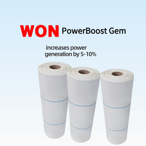 WON Membrane réfléchissante à usage intensif <span class=keywords><strong>pour</strong></span> tapis de mauvaises herbes Pv Feuille réfléchissante blanche <span class=keywords><strong>pour</strong></span> panneau solaire photovoltaïque - Product Image 4