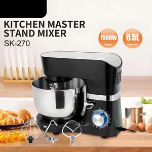 Robot pâtissier électrique grande capacité pour la maison, idéal pour pétrir la pâte à pizza, gâteaux et pain, mélangeur de <span class=keywords><strong>cuisine</strong></span> pour boulangerie - Product Image 4