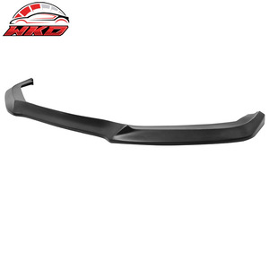เหมาะสำหรับ Honda Civic Sedan ปี 2013-2015 สไตล์ GT ชุดแต่งกันชนหน้า สีดำดิบ - Product Image 4