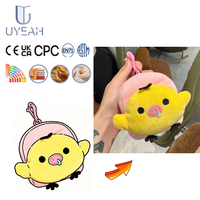 Porte-clés en peluche personnalisé UYEAH OEM/ODM CPC/EN71/CE, design original, animaux en peluche doux, porte-clés en peluche oiseau mignon, porte-monnaie, cadeau pour enfant