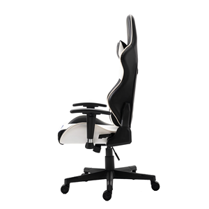 Fauteuil de jeu inclinable à dossier haut, pivotant, en cuir synthétique, base en nylon, réglable en hauteur - Product Image 5