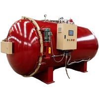 Autoclave para Compuestos con Certificación CE ISO9001 para Investigación en Compuestos con 600 mm de Diámetro y ±1 ℃   Sistema de Control de Precisión