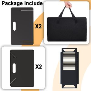 Brasero de camping de haute qualité en acier au carbone, foyer portable pliable, gril barbecue, anneau de foyer à bois - Product Image 3