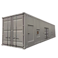 Générateur diesel conteneurisé sur mesure 1000 kW 1250 kVA, type silencieux et fermé, 50 Hz 60 Hz, triphasé, moteur CCEC, 400 V pour l'exploitation minière et les centres de données
