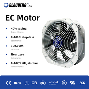 Ventilatori Radiali Industriali Brushless Blauberg 230V, <span class=keywords><strong>Ventilatore</strong></span> Assiale Silenzioso per Raffreddamento e Ventilazione, <span class=keywords><strong>Ventilatore</strong></span> da Condotto - Product Image 2