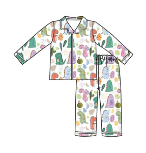 Offerta Speciale: Mystery Box con Pigiami e Pantaloni in Bambù per Neonati e Bambini, Abbigliamento per Bambini con Stampa di Dinosauri - Product Image 3