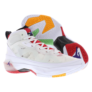 Zapatos Jordan Air XXXVII para hombre Color: Blanco/Rojo 100% auténticos - Product Image 5